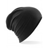 Slouchy beanie - mod. B368:Black, 95% cotton / 5% elastane, One Size